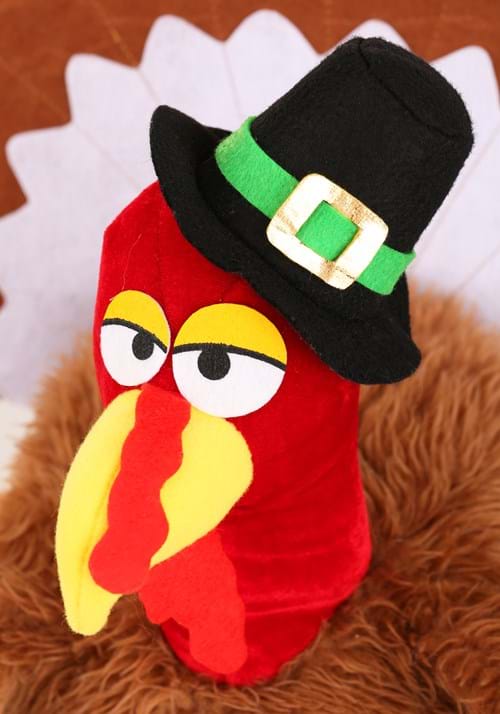 Adult Gobbler Plush Costume Hat - US 8571