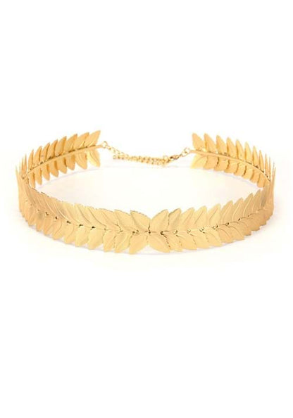 Gold Caesar Costume Circlet Headband - US 9759