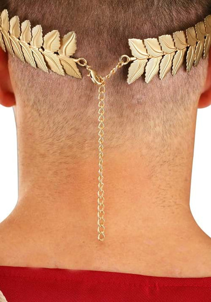 Gold Caesar Costume Circlet Headband - US 9759