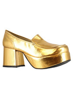 Men's Costume Gold Daddio Pimp Shoes - US 2171