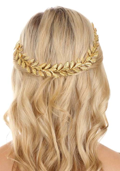 Gold Leaf Crown Accessory - US 4052