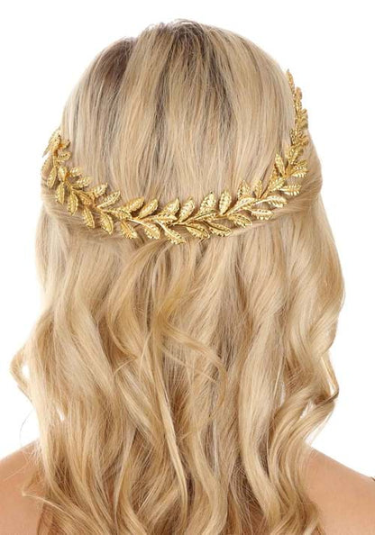 Gold Leaf Crown Accessory - US 4052