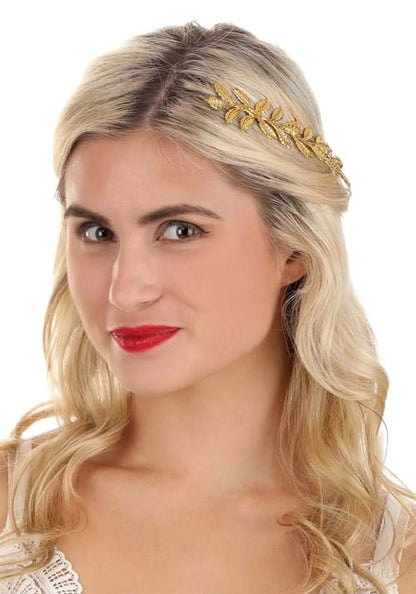 Gold Leaf Crown Accessory - US 4052