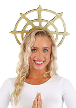 Gold Modern Costume Halo Accessory - US 0475