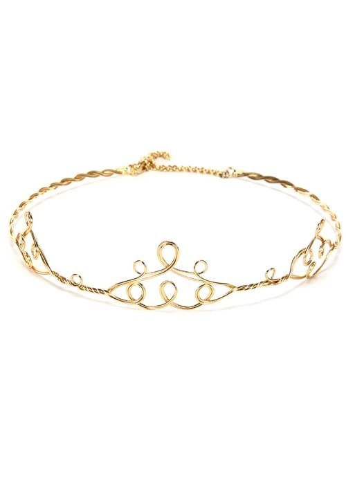 Gold Peak Circlet Adjustable Crown - US 8697