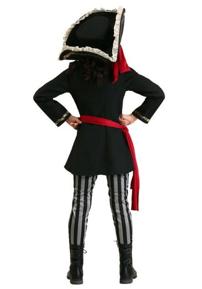 Girls Gold Queen Pirate Costume - US 0164