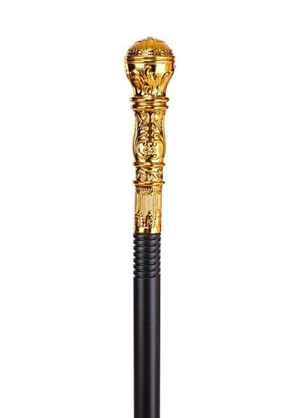 Gold Victorian Gentleman Cane Prop - US 1101