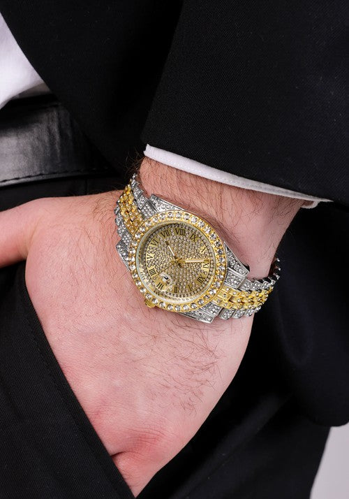 Golden Bling Costume Watch Accessory - US 1320