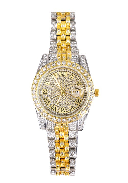 Golden Bling Costume Watch Accessory - US 1320