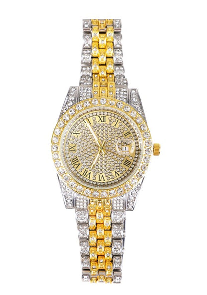 Golden Bling Costume Watch Accessory - US 1320