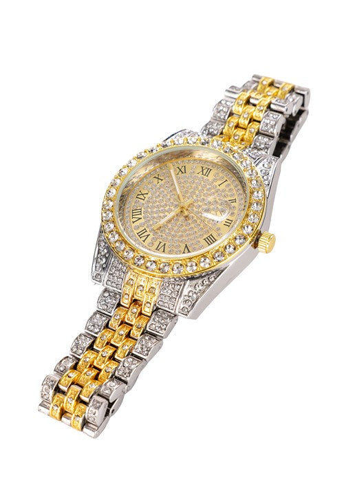 Golden Bling Costume Watch Accessory - US 1320