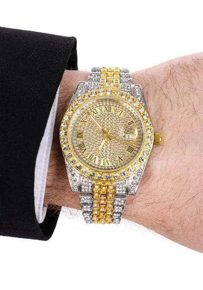 Golden Bling Costume Watch Accessory - US 1320