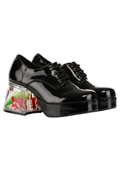 Black Goldfish Pimp Adult Shoes - US 5527