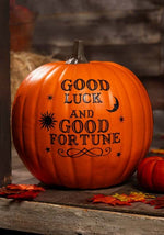 Pumpkin Glitter Good Luck Sticker Kit - US 1679