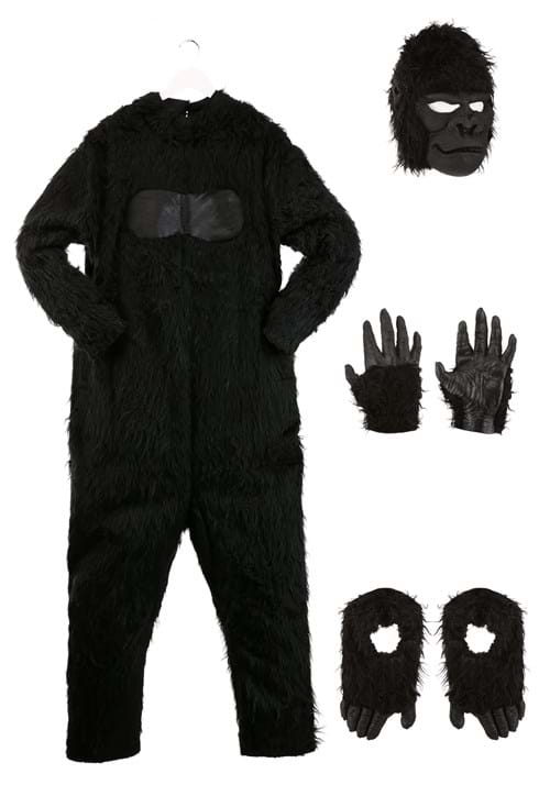 Realistic Gorilla Suit Costume for Adults - US 6020