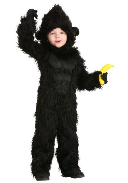 Toddler Gorilla Costume Jumpsuit - US 3224