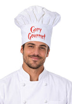 Gory Gourmet Costume Chef Hat Accessory - US 6180