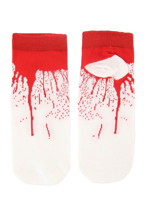 5 Pack Goth Valentine's Day Socks - US 3491