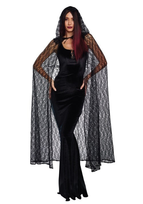 Gothic Lace Cape for Women - US 8147