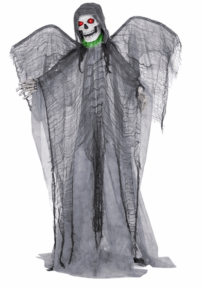 5.5FT Gothiel the Winged Reaper Animatronic Decoration - Scream Saver - US 4600