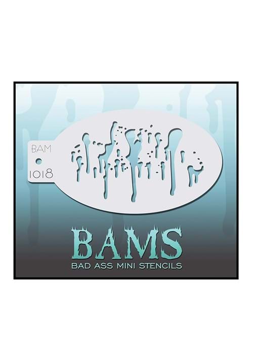 Blood Drips Makeup Stencil by Graftobian - US 1165