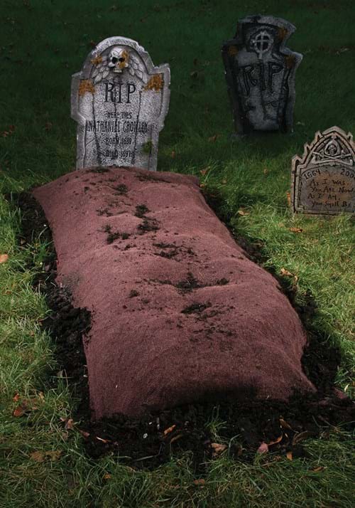 5FT Graveyard Dirt Mound Decoration - US 2959