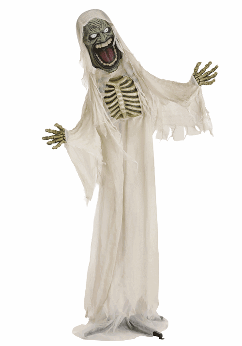 5.9FT Graveyard Ghost Animated Decoration - Scream Saver - US 7366