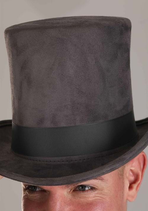 Adult Gray Top Hat - US 6196
