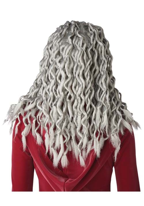 Gray Crinkle Dreads Costume Wig for Women - US 7605