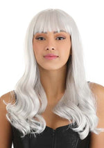 Gray Wavy Long Women's Wig - US 5163