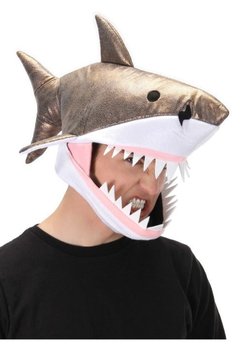 Jawesome Great White Shark Costume Hat - US 3908