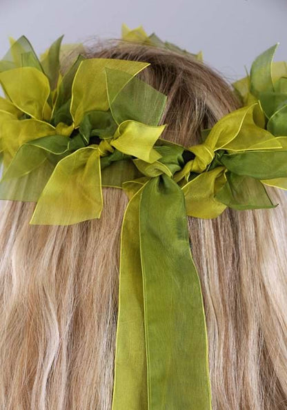 Green Enchantress Headpiece Costume for Girls - US 6323