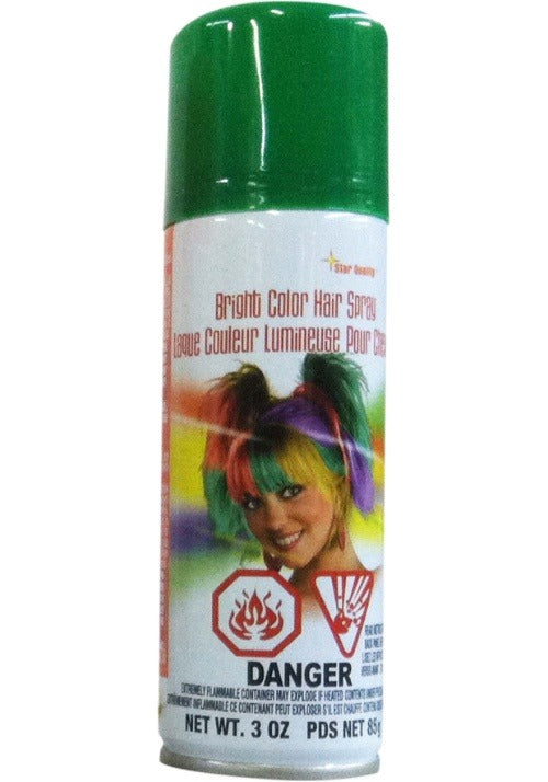 Green Hair Costume Spray - US 4018