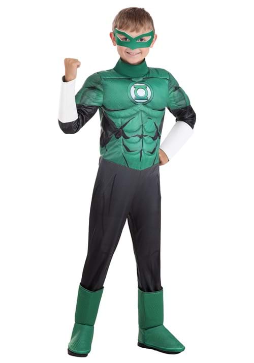 Green Lantern Deluxe Kid's Costume - US 5763