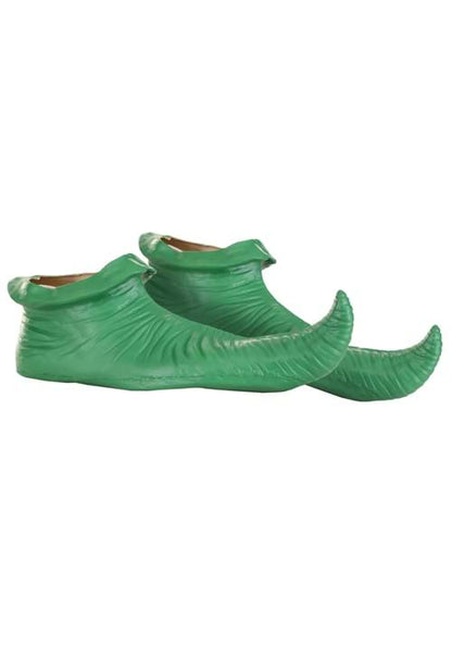 Adult Green Munchkin / Elf Costume Shoe Covers - US 6090