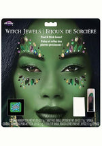 Green Witch Costume Jewels & Makeup Kit - US 1078
