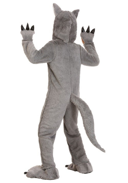 Kid's Grey Wolf Costume - US 7822