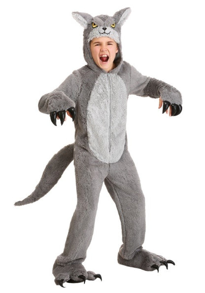 Kid's Grey Wolf Costume - US 7822