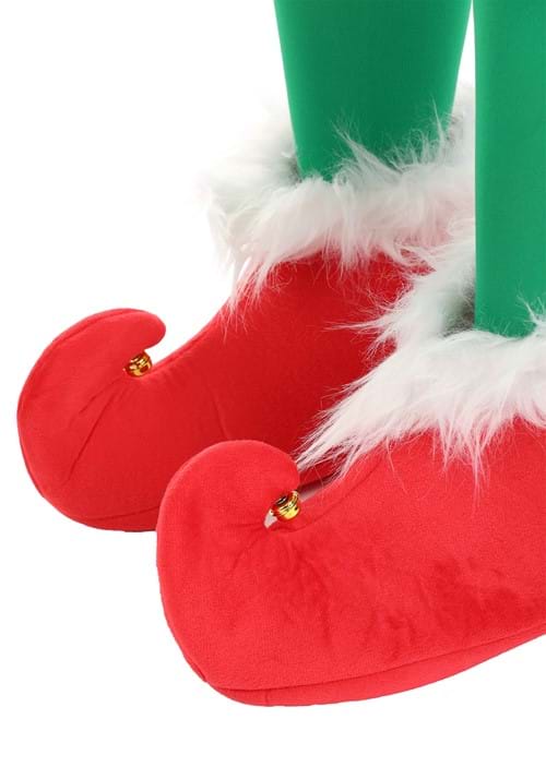 Adult Red Elf Costume Shoes - US 6508