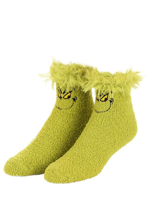 Dr. Seuss' Grinch Fuzzy Socks - US 1276