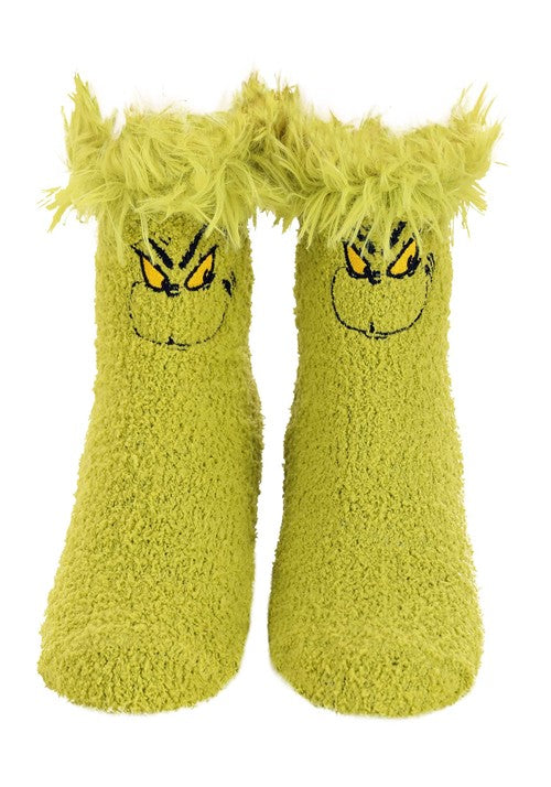 Dr. Seuss' Grinch Fuzzy Socks - US 1276
