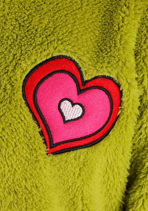 Adult The Grinch Hoodie Costume Top - US 0627
