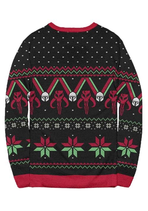 Adult Star Wars Grogu Wreath Holiday Sweater - US 1095