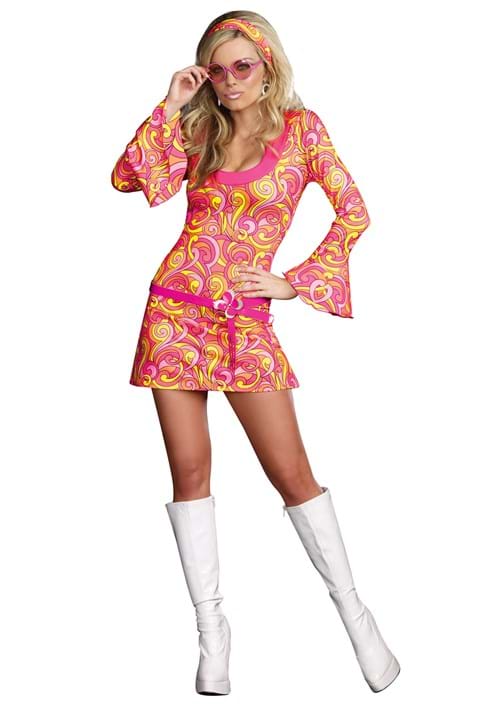 Groovy Go Go Dancer Costume for Women - US 3213
