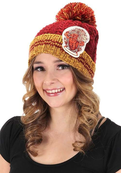Gryffindor Heathered Pom Harry Potter Beanie - US 4597
