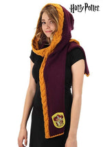Harry Potter Gryffindor Knit Maroon and Gold Hood - US 4057