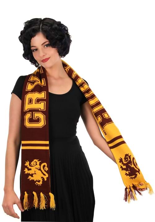Reversible Gryffindor Knit Scarf - US 3052