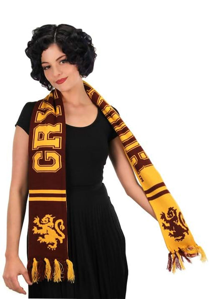 Reversible Gryffindor Knit Scarf - US 3052