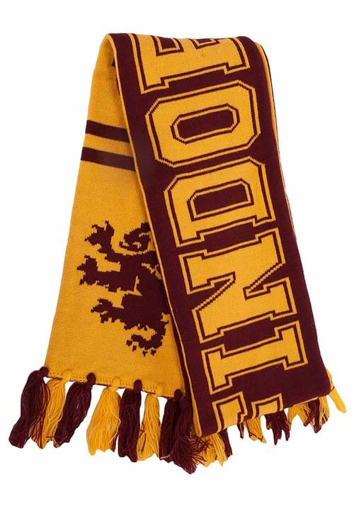 Reversible Gryffindor Knit Scarf - US 3052