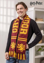 Reversible Gryffindor Knit Scarf - US 3052